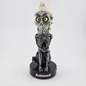 Jeff Dunham Achmed The Dead Terrorist Talking Bobblehead NECA 2012 Works